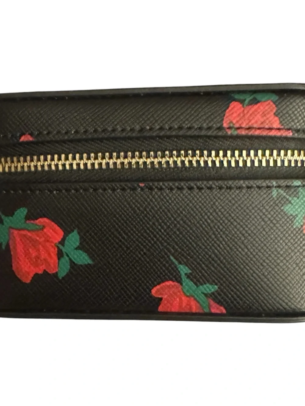 kate spade ~ Madison Ditsy Rose Toss printed jewelry holder case - Picture 2 of 4